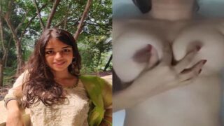 school girl nude big boobs viral selfie